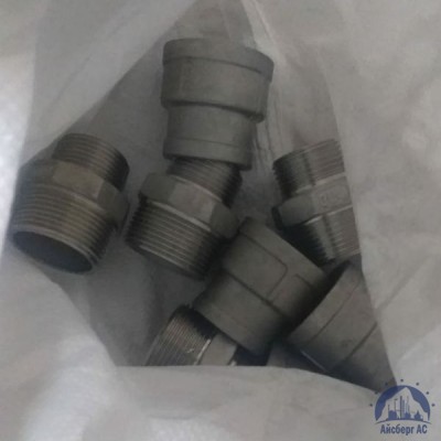 Муфта нержавеющая переходная DN 20х15 3/4"-1/2" 26,9х21,3 мм AISI 304 ВР-ВР купить в Геническ