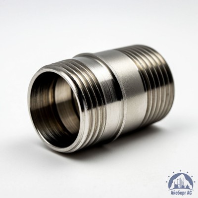 Ниппель переходной нержавеющий DN 32х15 1 1/4"-1/2" 42,4х21,3 мм AISI 316 двойной НР-НР купить в Геническ
